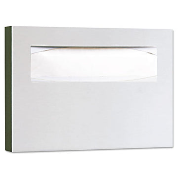 Bobrick Stainless Steel Toilet Seat Cover Dispenser, Classicseries, 15.75 X 2 X 11, Satin Finish freeshipping - TVN Wholesale